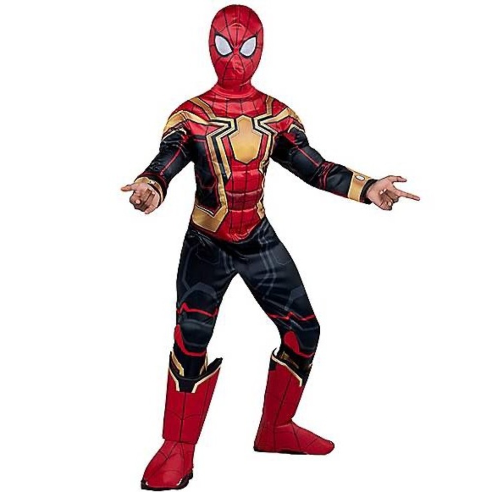 Marvel Spider-Man No Way Home Integrated Suit Padded Costume Boys Small 6-7 New